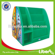 Armoire à jouets multifonction plastique pour enfants type LE-SJ004 Assurance qualité